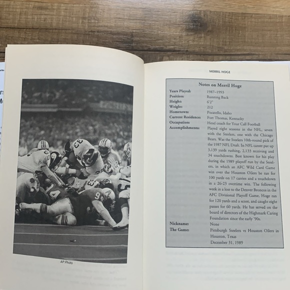 🏈Pittsburgh Steelers Game of My Life Memorable Stories of Steelers Football Book - Picture 10 of 14